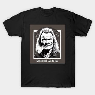 Gordon Lightfoot Retro design Tribute T-Shirt T-Shirt